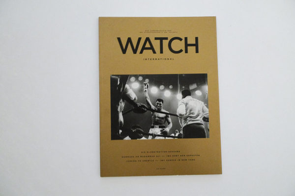 IWC’s Watch International Magazine’s; Globetrotter Edition Muhammad Ali