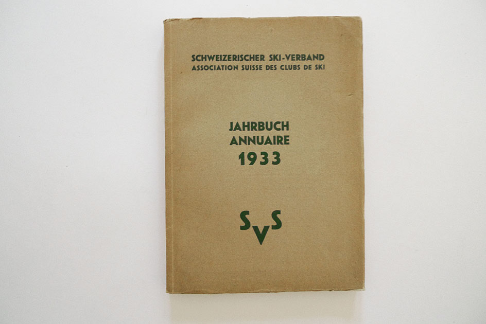 Schweizerischer Skiverband. Jahrbuch 1933