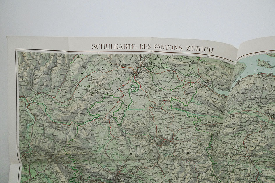 Schulkarte des Kantons Zürich