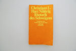 Rhetorik des Schweigens