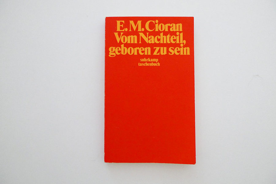 Vom Nachteil Geboren Zu Sein Edition Effet – Shop » Vom Nachteil, geboren zu sein