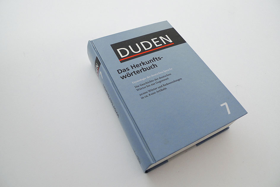 Duden, Herkunftswörterbuch