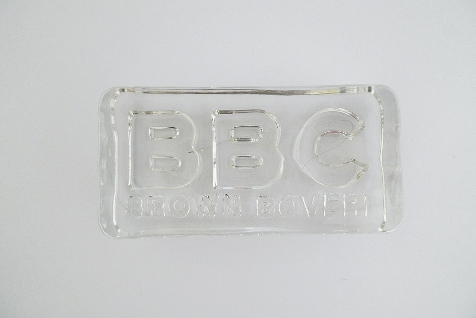 Briefbeschwerer BBC Brown Boveri