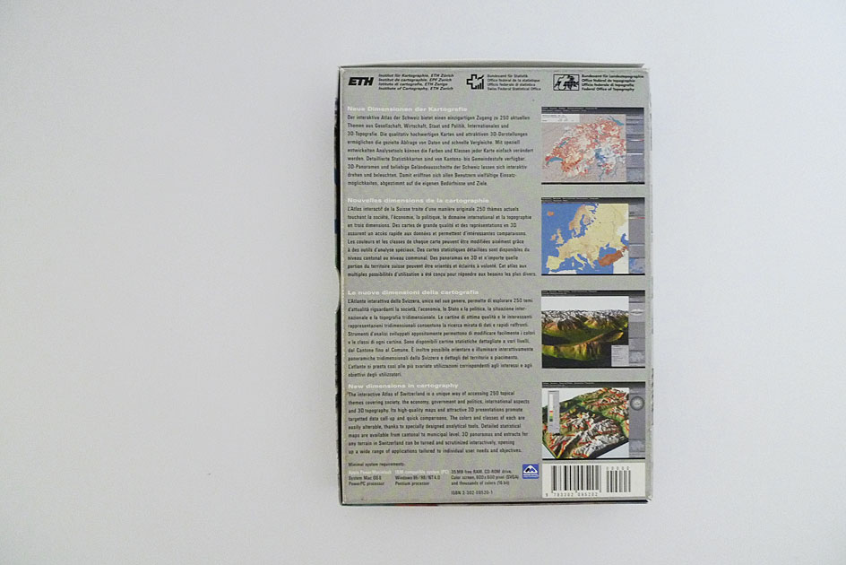Atlas der Schweiz interaktiv; CD-ROM