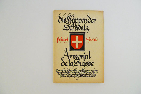 Die Wappen der Schweiz - Armorial de la Suisse