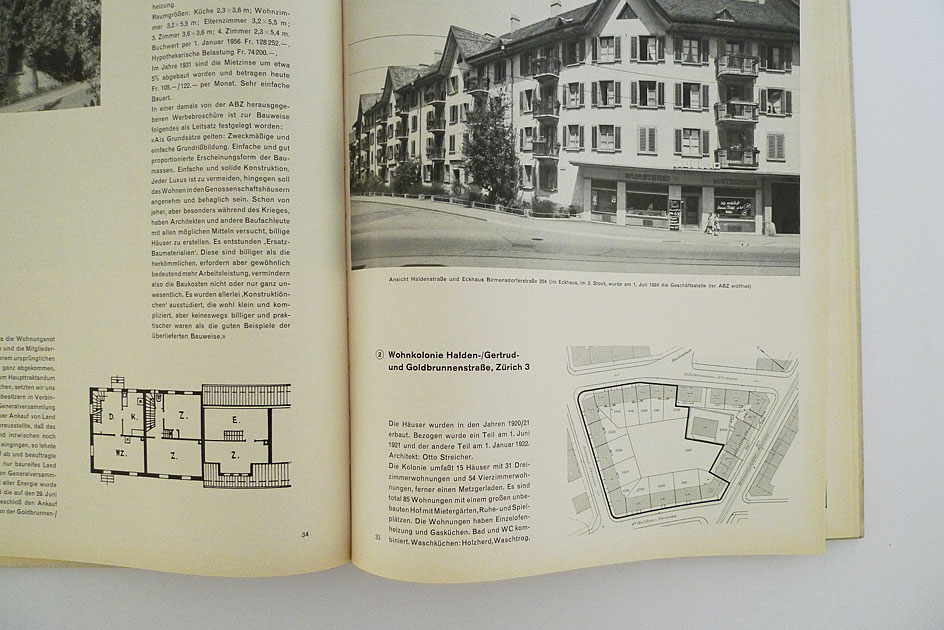 Allgemeine Baugenossenschaft Zürich ABZ – 40 Jahre