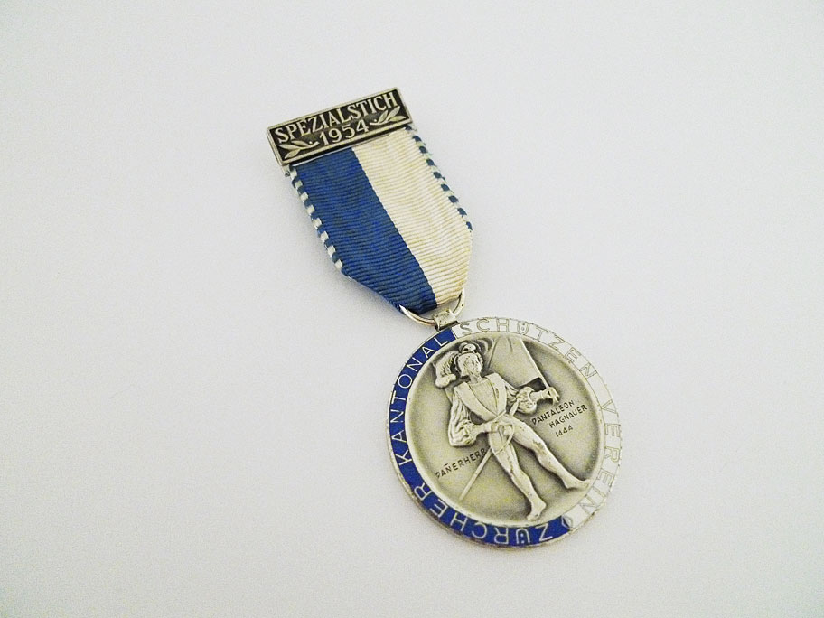 Medaille Spezialstich 1954