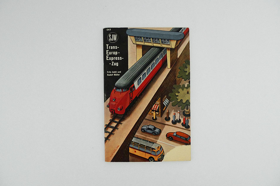 Trans-Europ-Express-Zug – SJW Heft 647