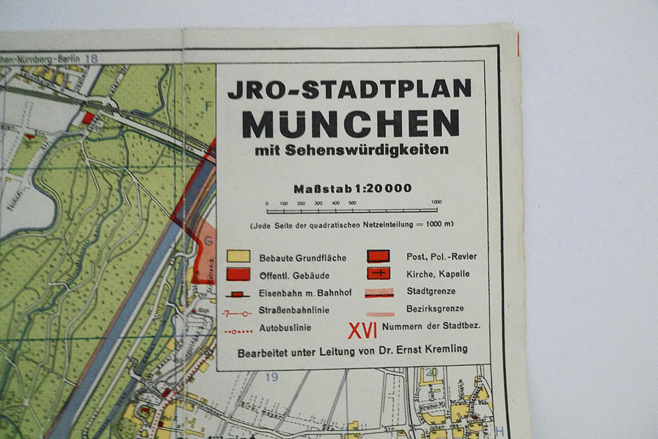 JRO Stadtplan München