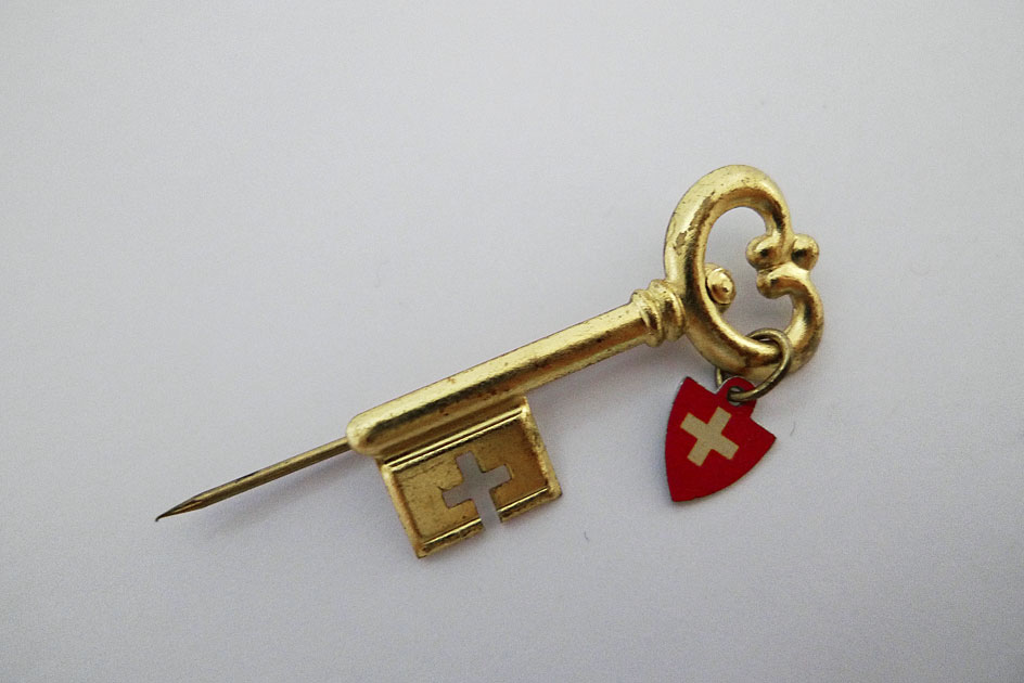 Pin Winterhilfe Schweiz 1947/1948