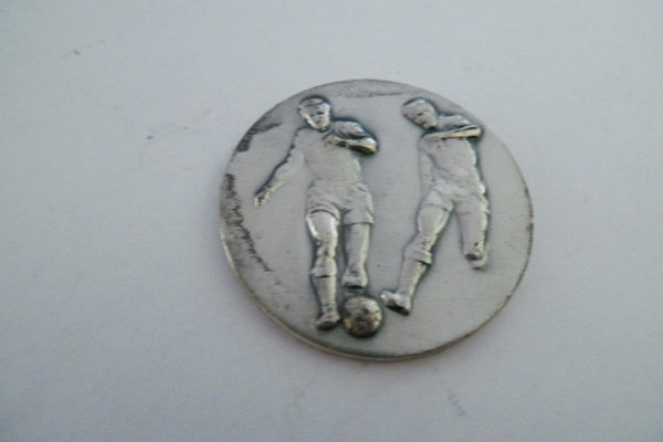 Medaille Plakette Fussball