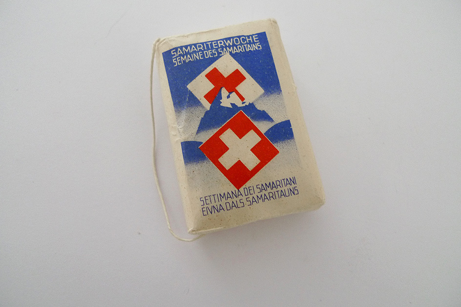 Verbandpatrone; Samariterwoche des Schweizerischen Roten Kreuzes 1934