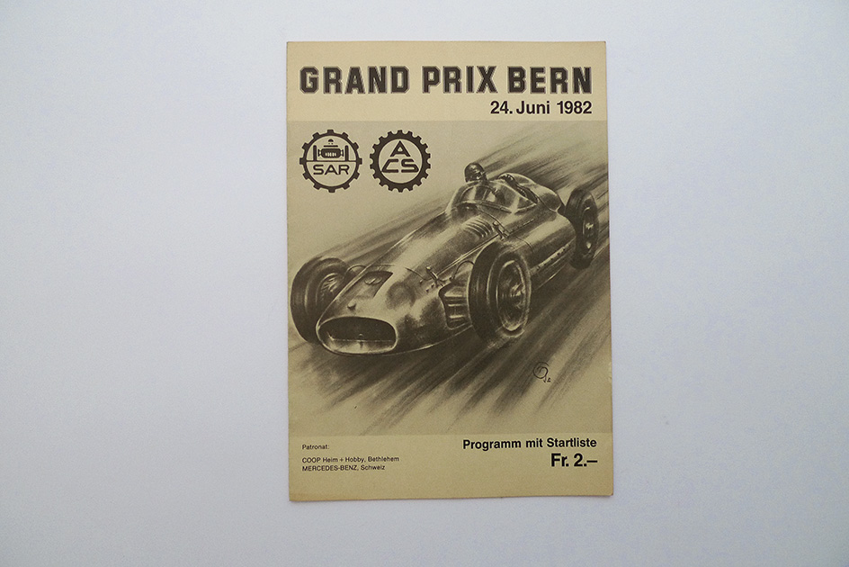 GRAND PRIX BERN; 24. Juni 1982