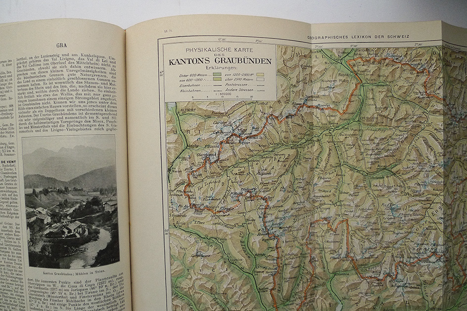 Geographisches Lexikon der Schweiz; 6 Bände
