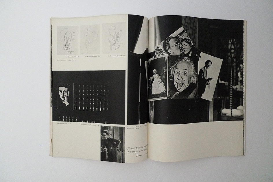 Du; Jean Cocteau. Das Haus des Dichters