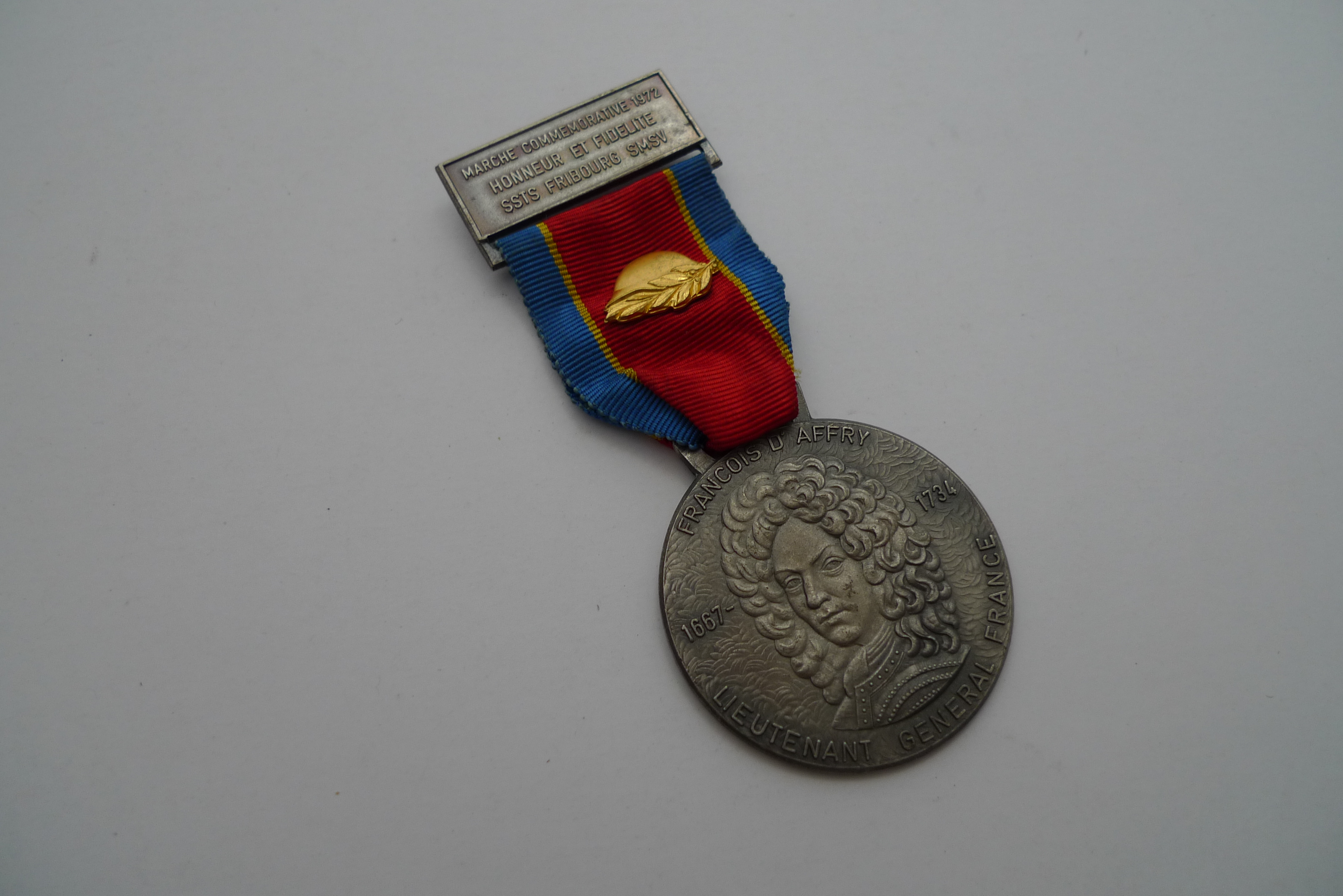 Medaille SSTS Fribourg SMSV