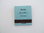 Zündholzbriefchen Myrtha BLUME Olten
