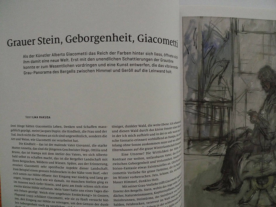 Du; Giacometti und das Bergell