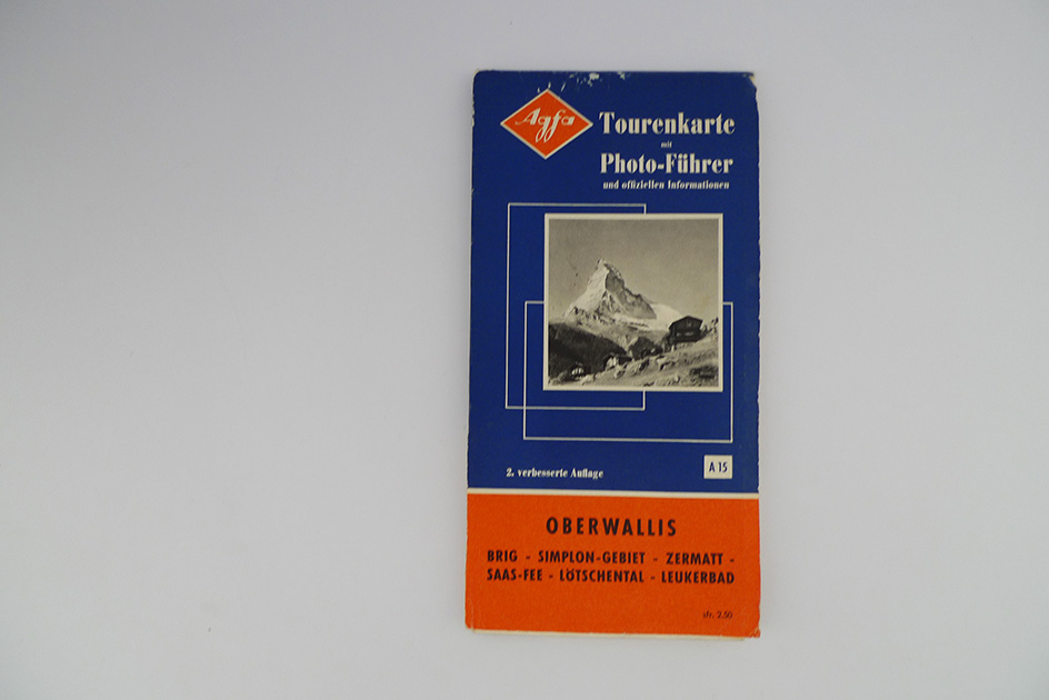 Agfa Tourenkarte Oberwallis