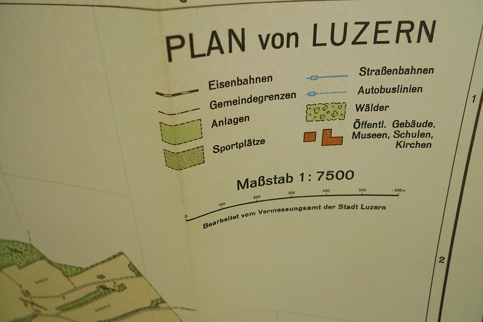 Luzern – Plan und Führer
