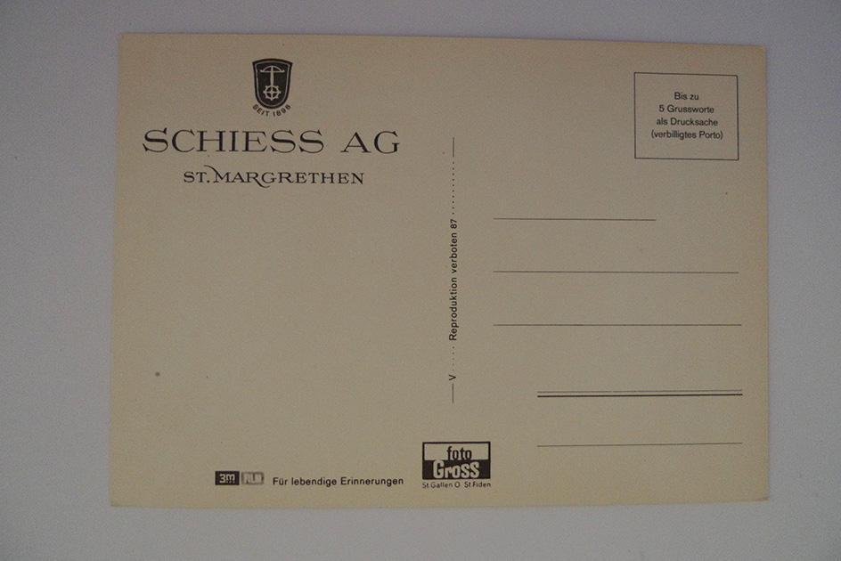 Schiess AG, St. Margrethen