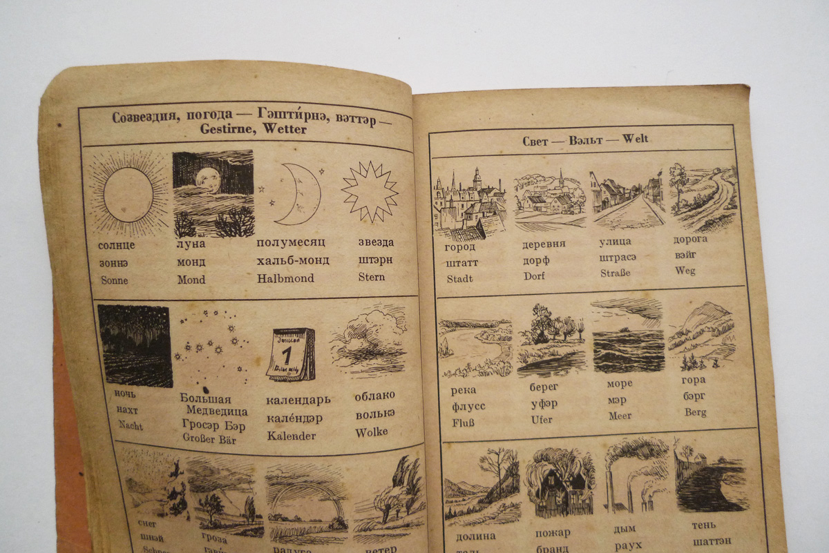 Bildwörterbuch für Russen