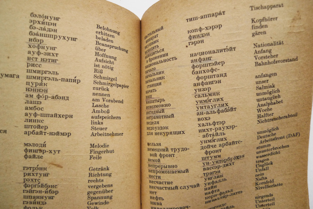 Bildwörterbuch für Russen