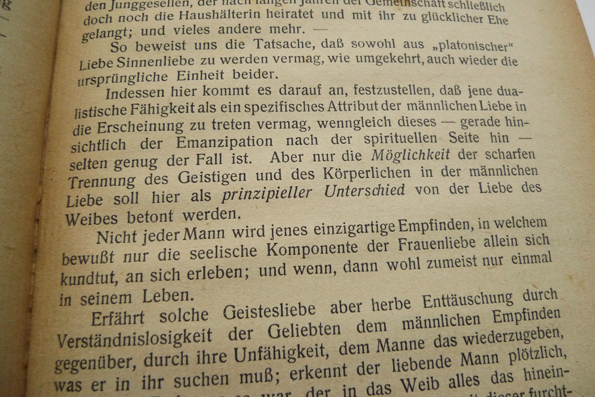 Sexualität und Liebe