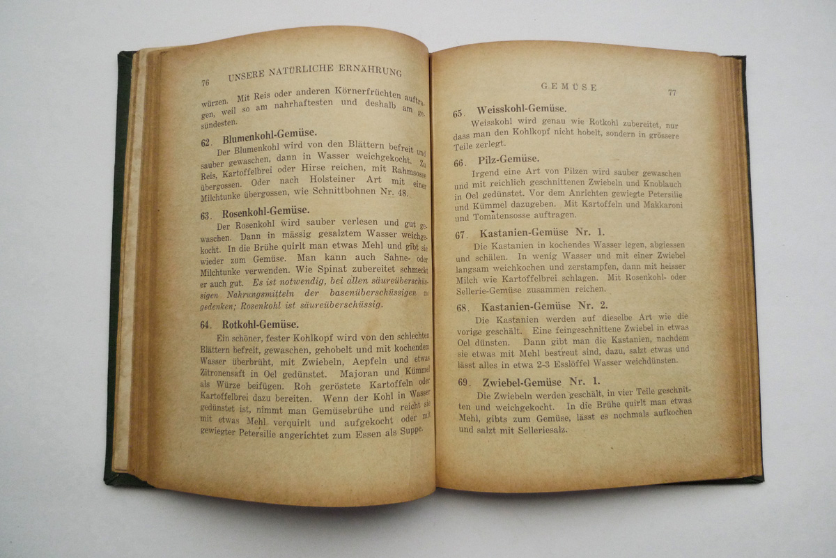 Unsere natürliche Ernährung