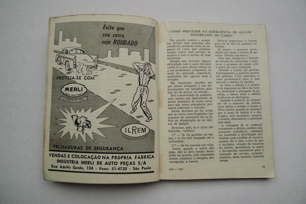 IMO; Informações para Motoristas