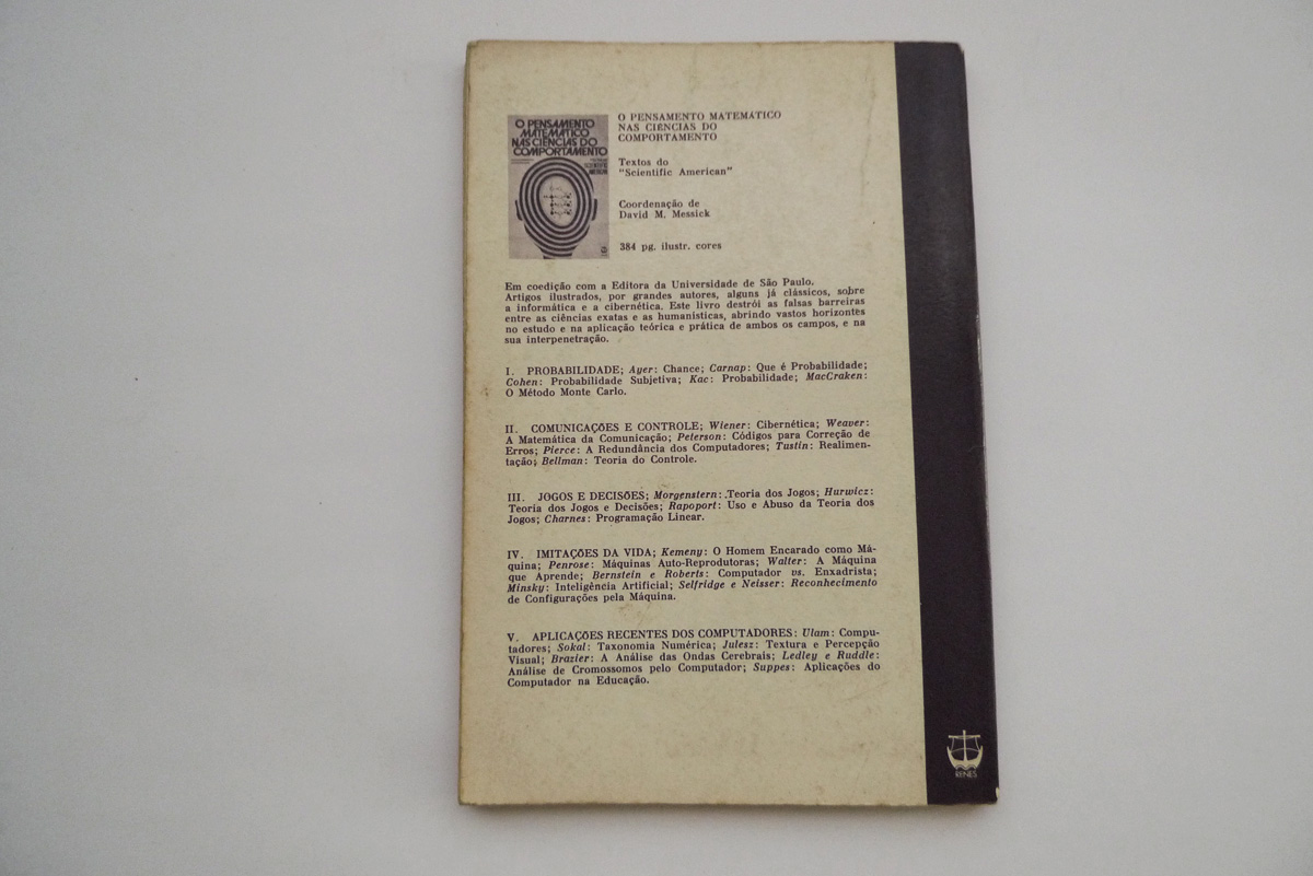 O computador; Manual de instrução programada