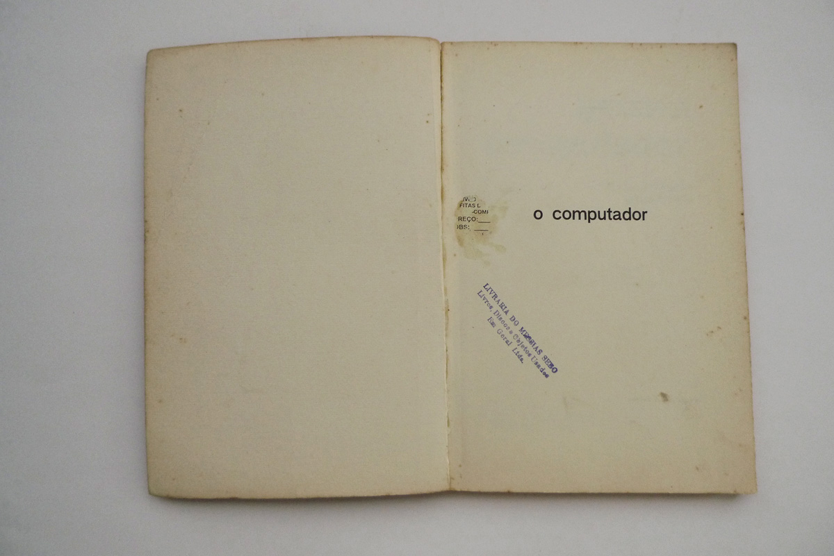O computador; Manual de instrução programada