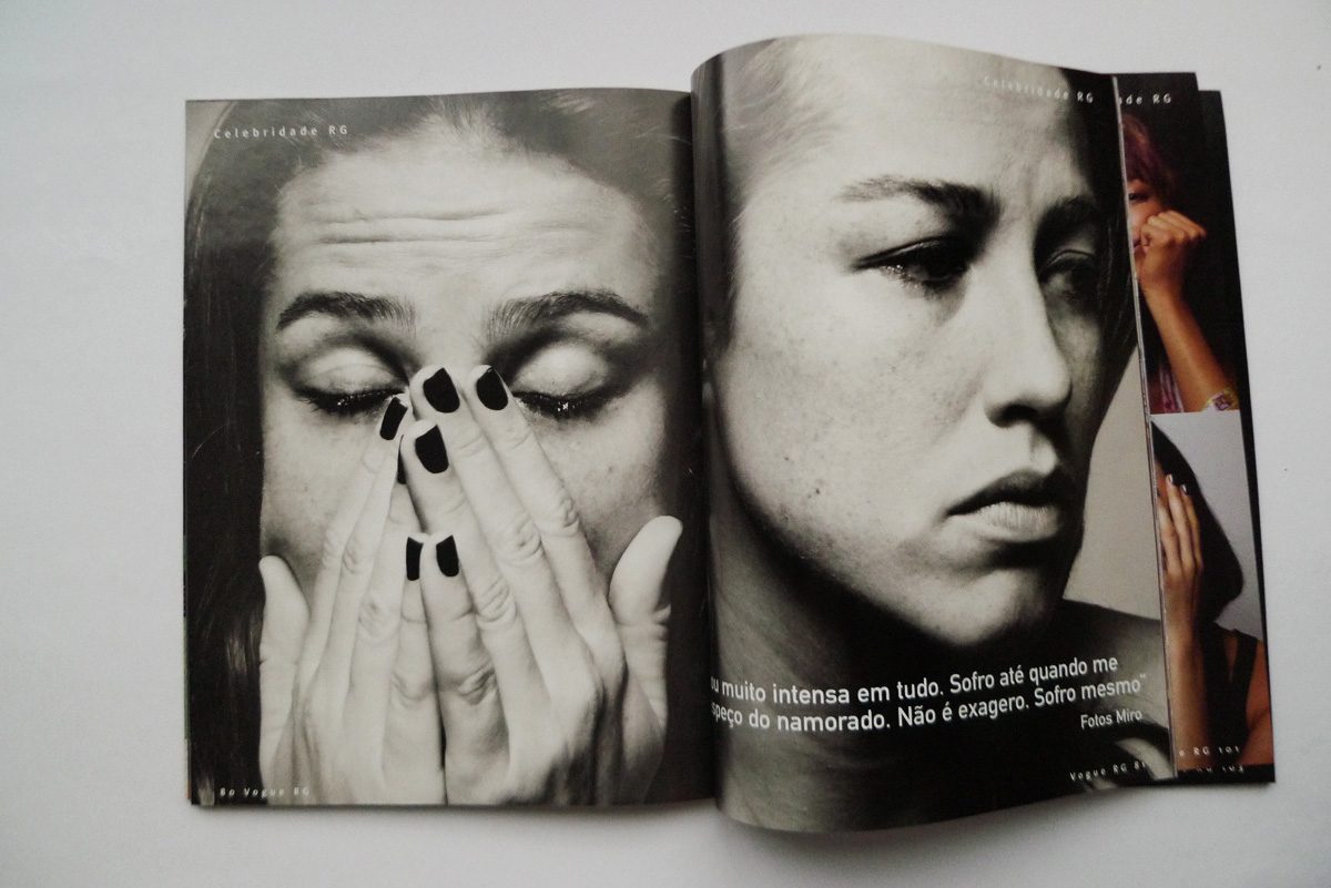 Vogue Brasil RG; Luana Piovani