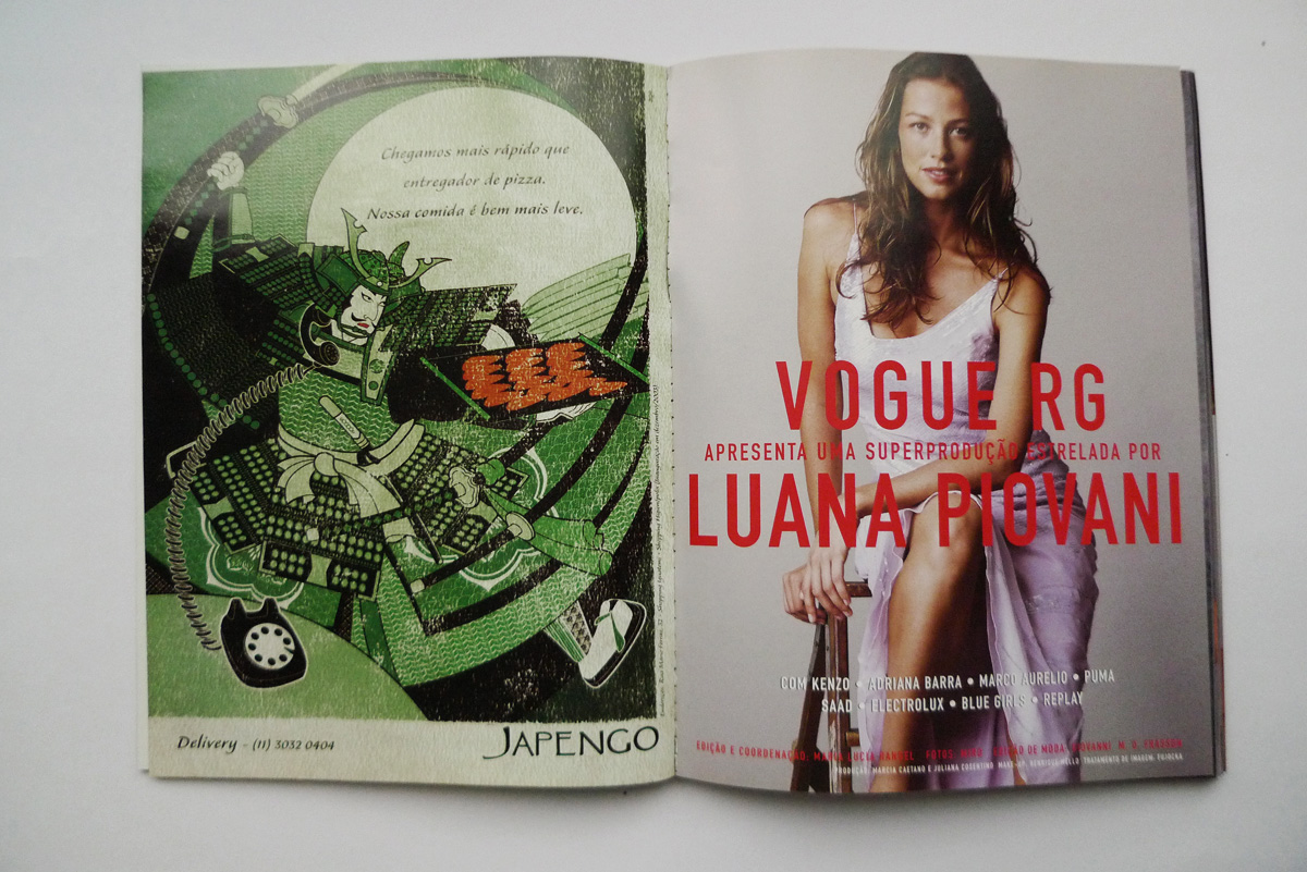Vogue Brasil RG; Luana Piovani