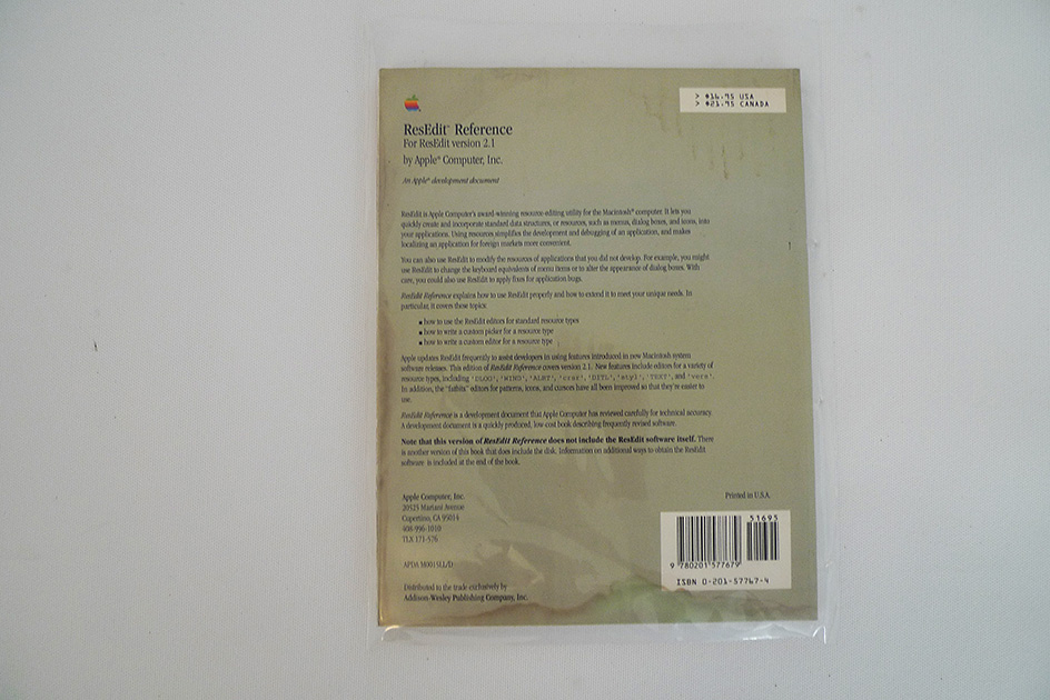 ResEdit 2.1 Reference