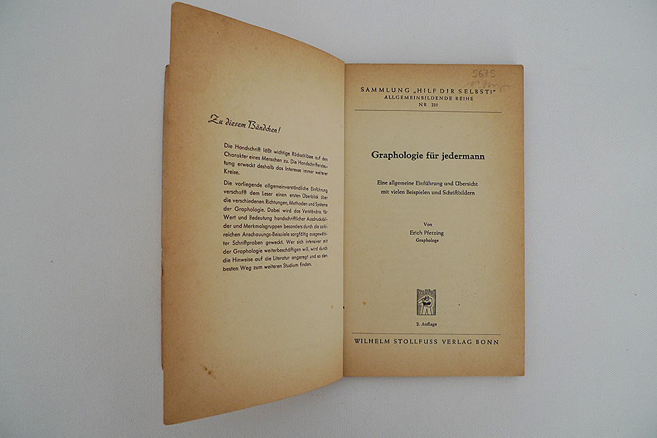 Graphologie für jedermann