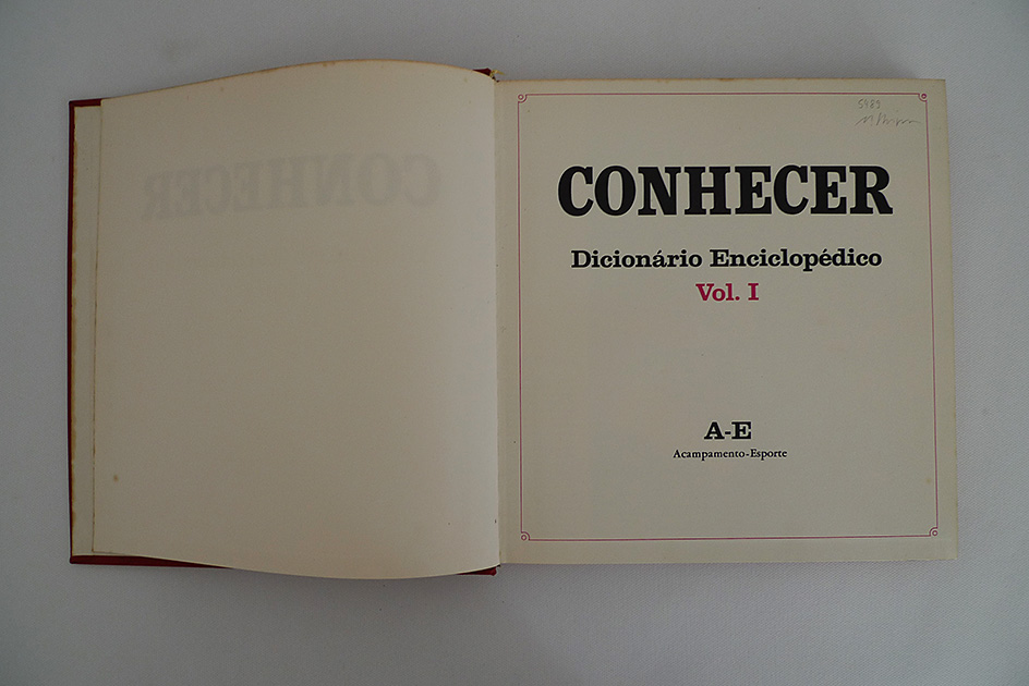 CONHECER; Dicionário Enciclopédico