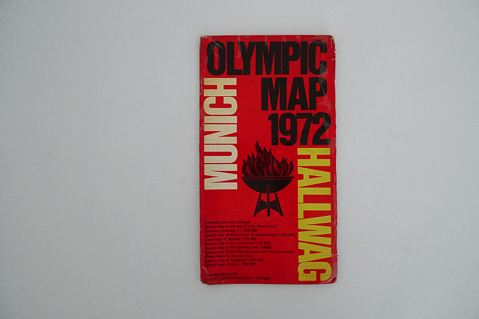 Olympia Karte 1972 München