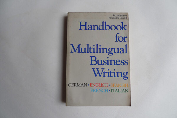 Handbook for Multilingual Business Writing