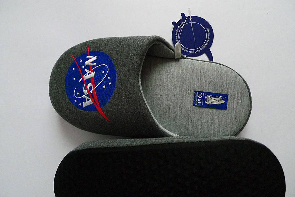 NASA Pantoffeln
