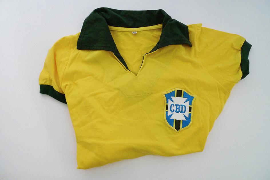 Brasilien Retro 1958 – Fussball Trikot
