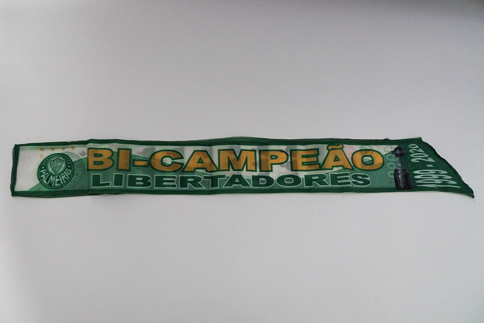 Faixa Palmeiras Bi-Campeão Libertadores 2020