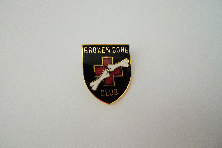 Pin Broken Bone Club