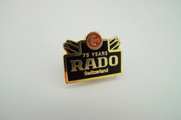 Pin 75 Years RADO Switzerland