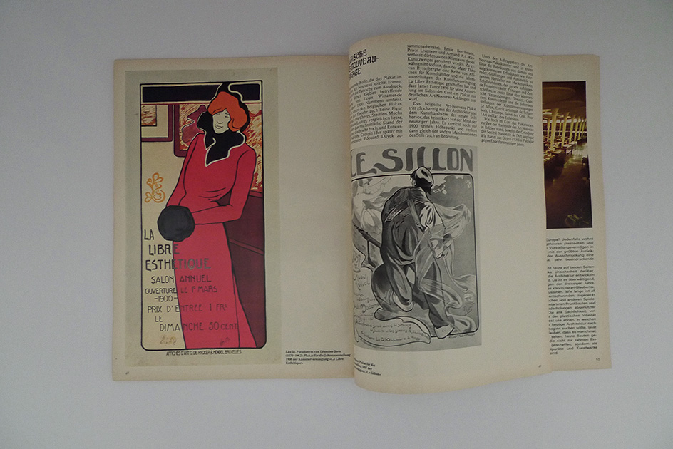 du; Art Nouveau in Belgien