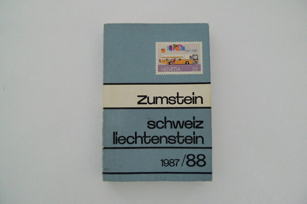 Zumstein Schweiz, Liechtenstein 1987/88