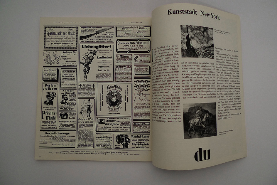 du; München um 1900; Heft 341, Juli 1969
