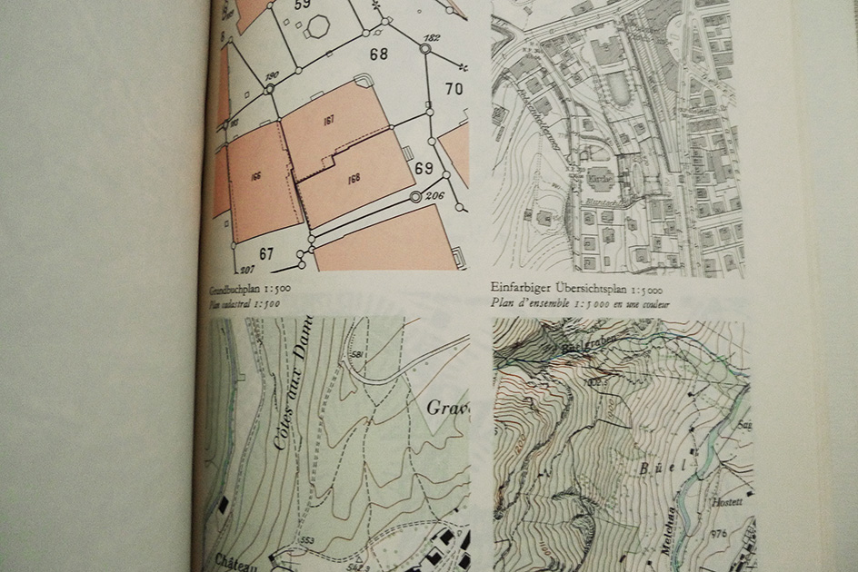 Imhof, Eduard; Gelände und Karte