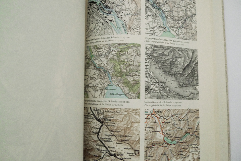 Imhof, Eduard; Gelände und Karte