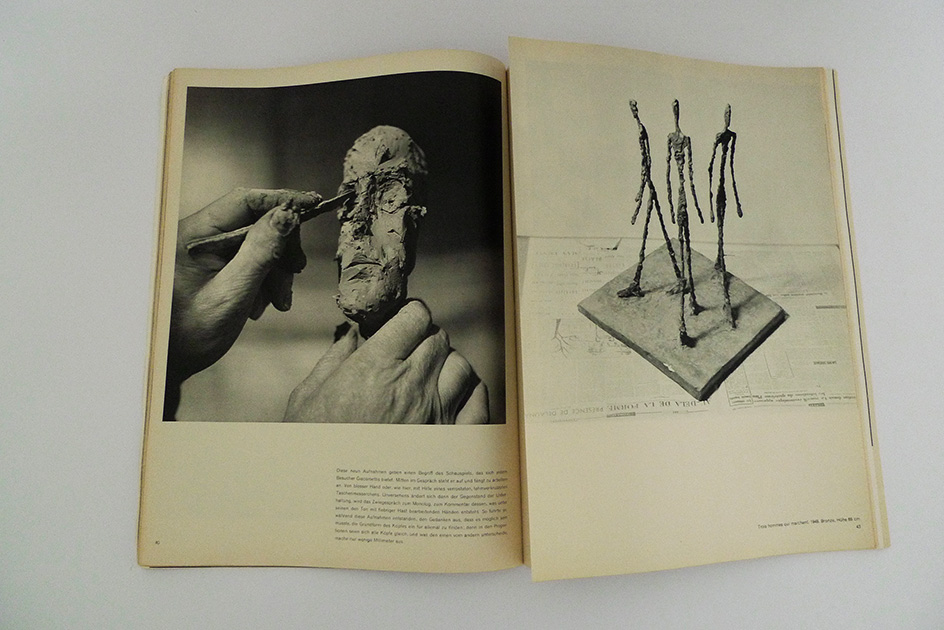 du; Alberto Giacometti; Heft 252, Februar 1962